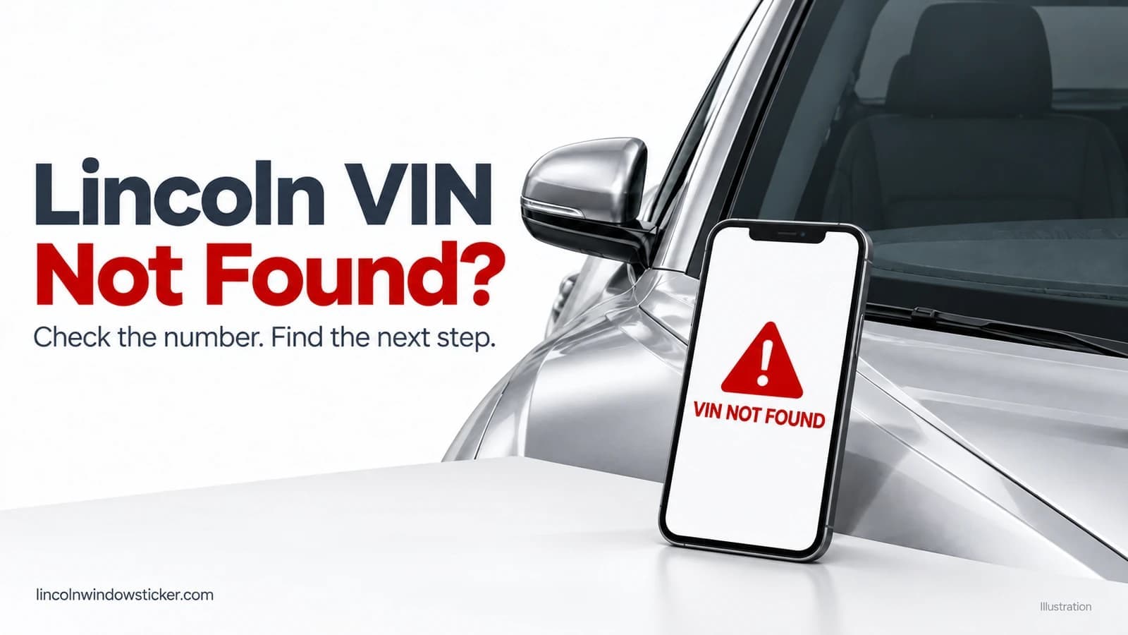Lincoln VIN Not Found: Why It Happens and What to Do